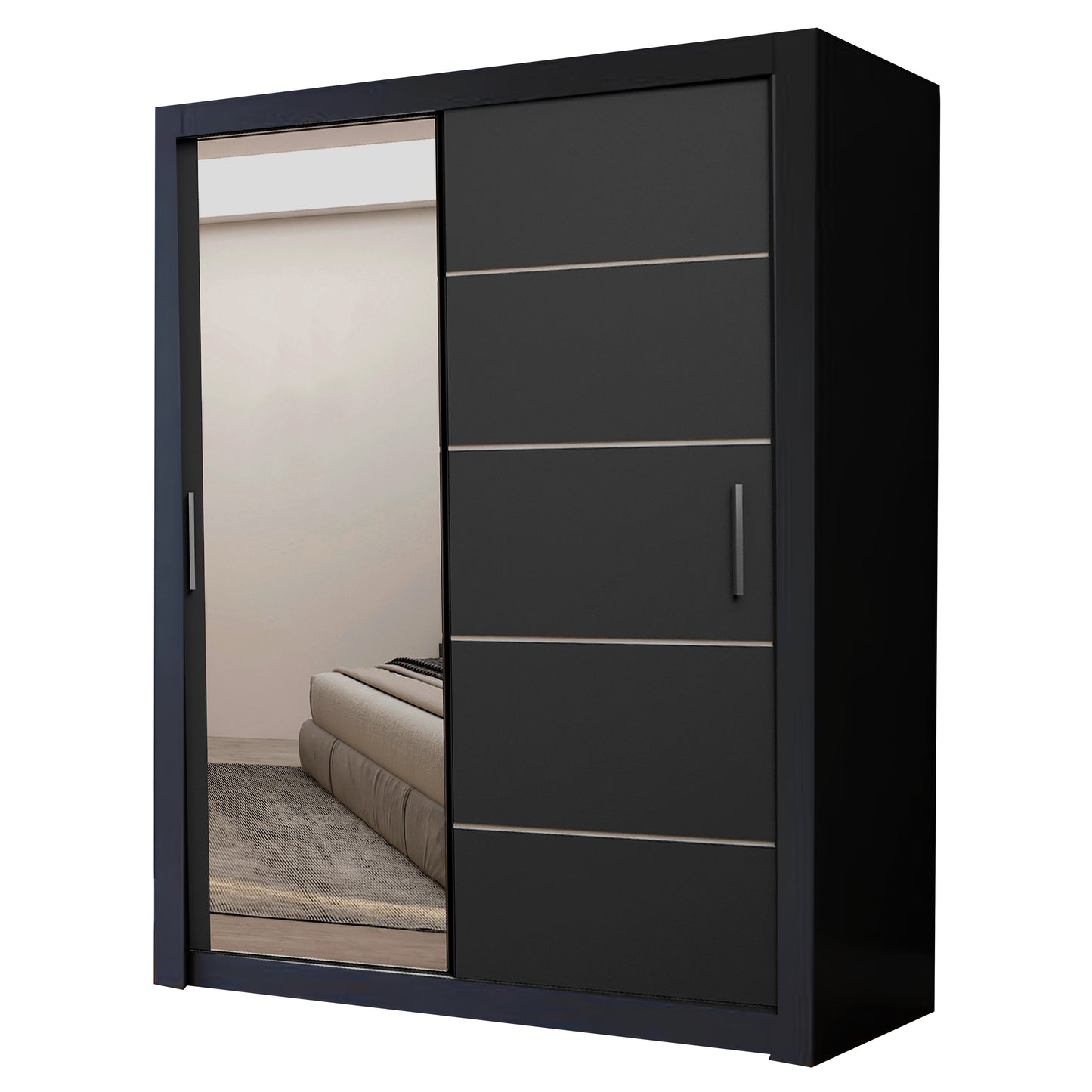 Lyon 150cm Sliding Door Wardrobe