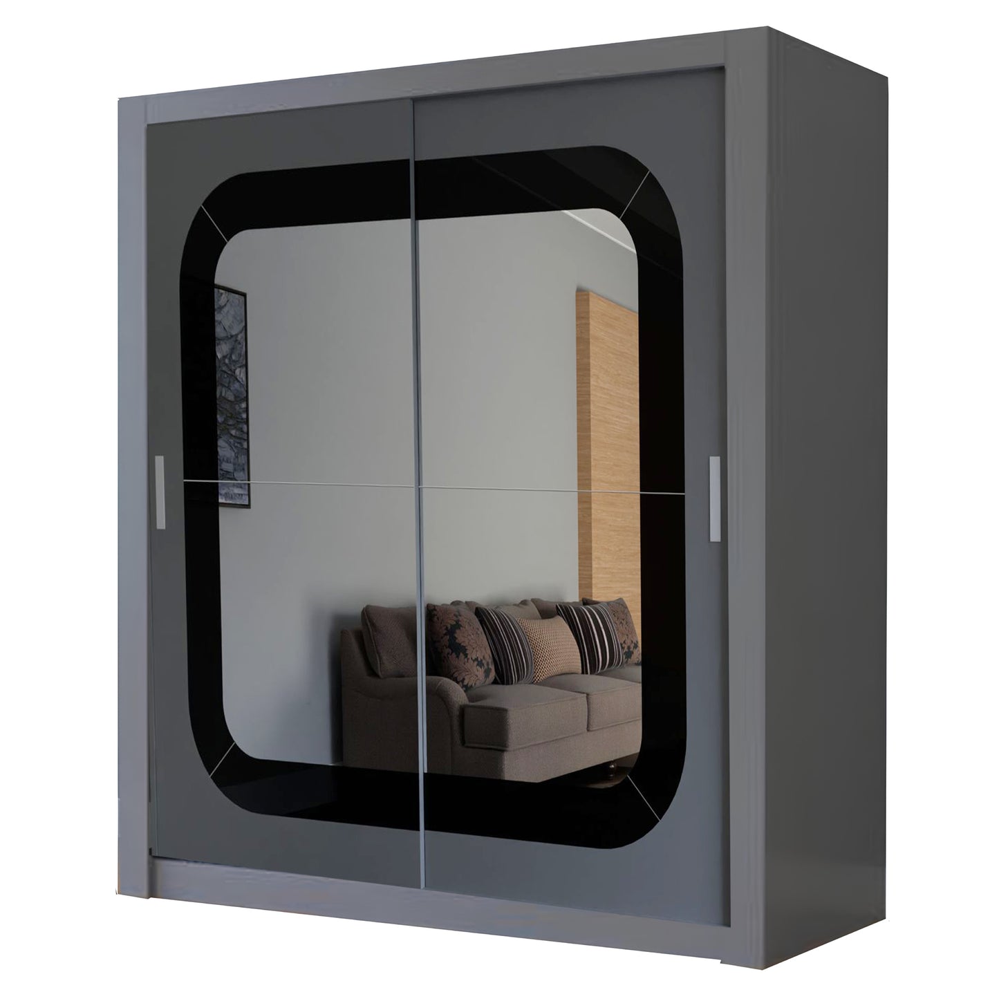 Dallas 180cm Sliding Door Wardrobe