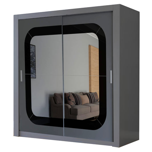 Dallas 203cm Sliding Door Wardrobe