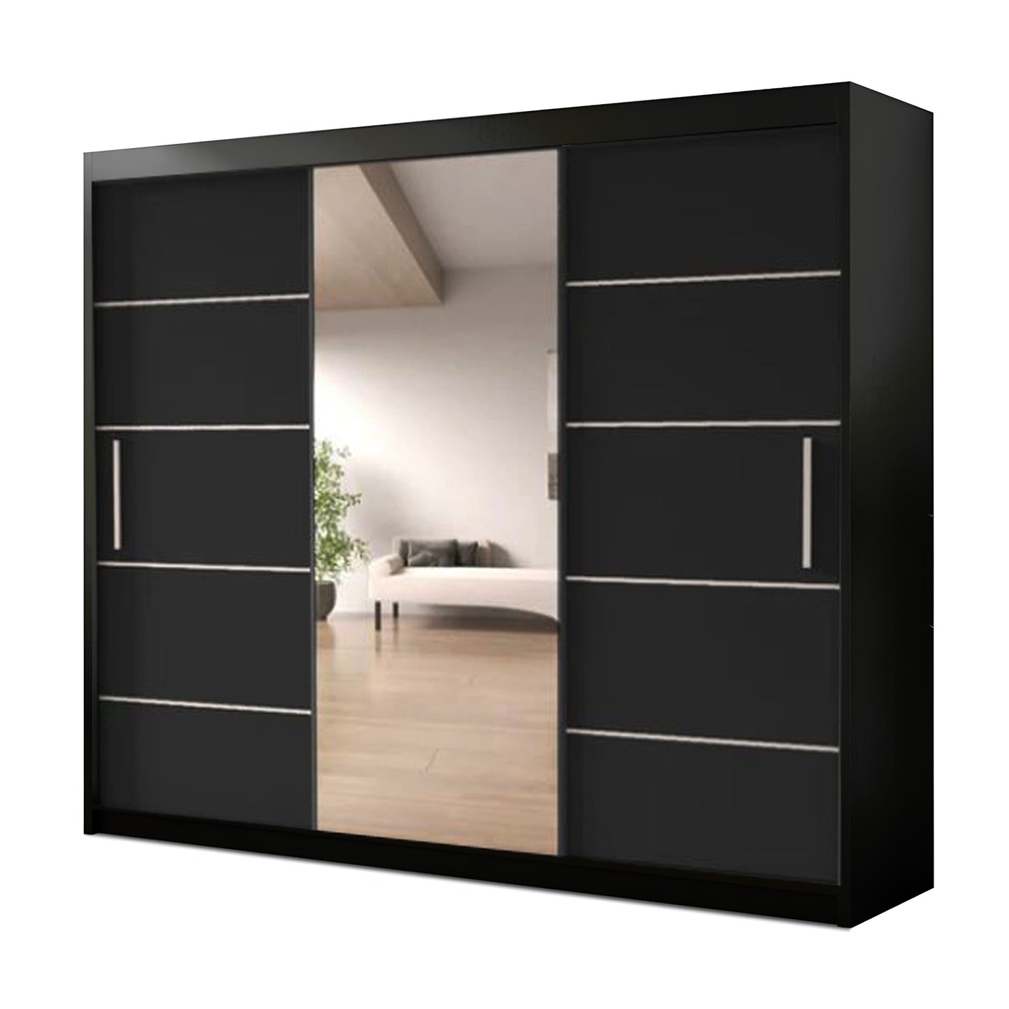 Lyon 250cm Sliding Door Wardrobe
