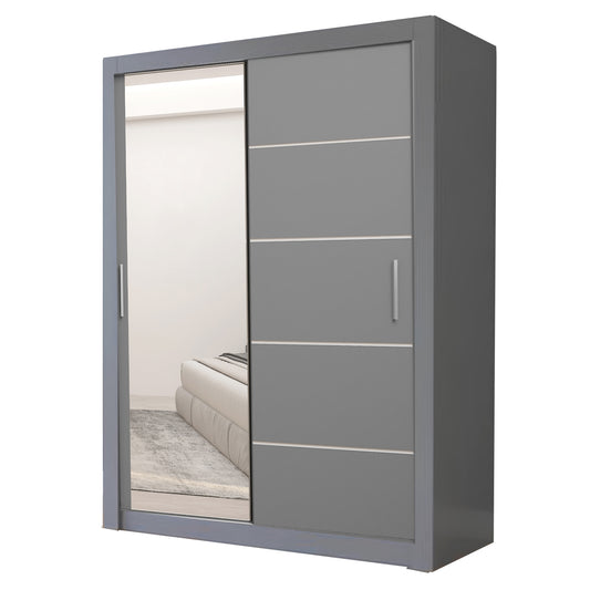 Lyon 120cm Sliding Door Wardrobe