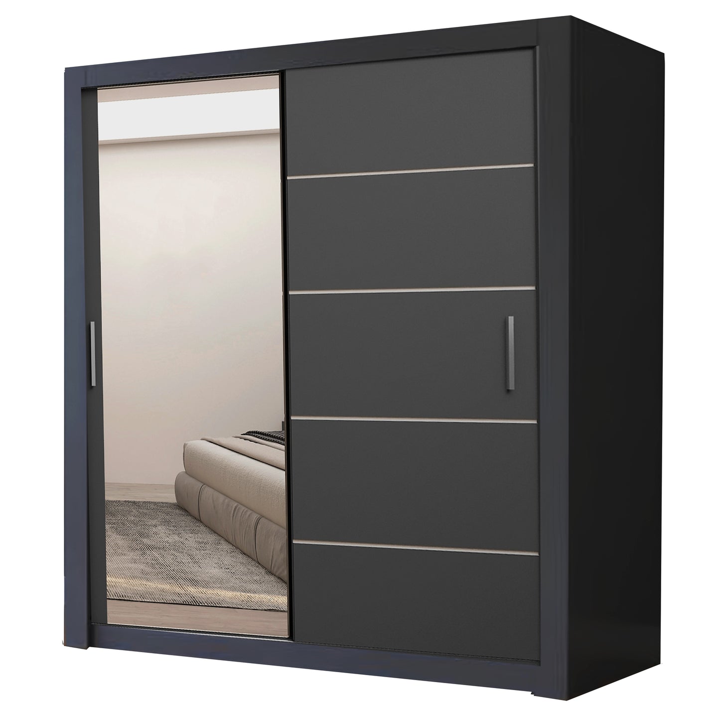 Lyon 203cm Sliding Door Wardrobe