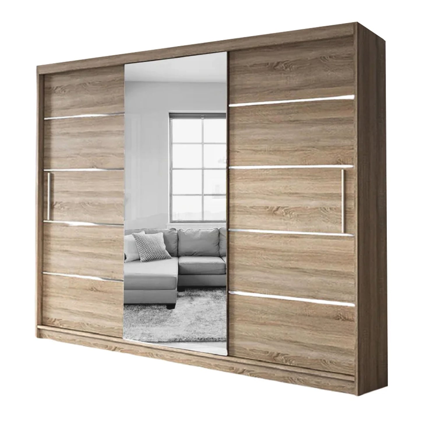 Lyon 250cm Sliding Door Wardrobe