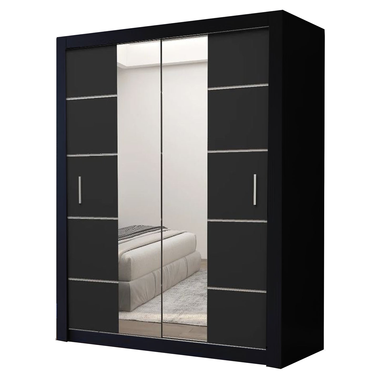 Oslo 150cm Sliding Door Wardrobe 