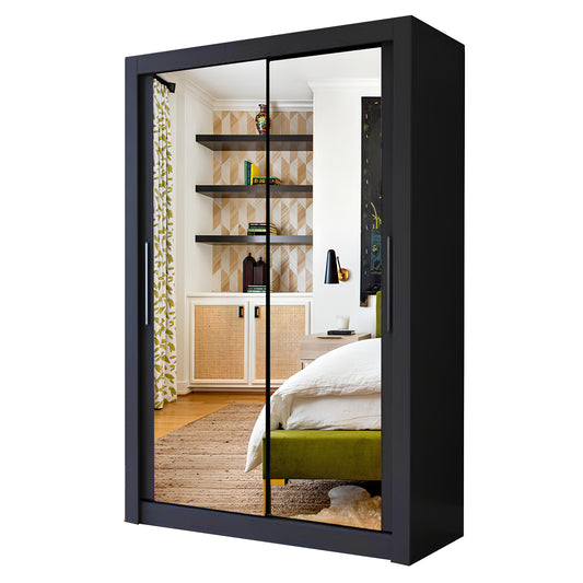 100cm Wide Milan Sliding Door Wardrobe