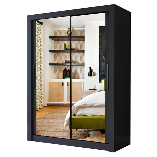 Milan 120cm Sliding Door Wardrobes