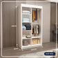 Lyon 120cm Sliding Door Wardrobe
