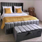 Modern King Size Bed Frame with Durable Construction