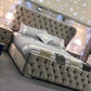 Modern King Size Bed Frame with Durable Construction
