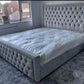 Modern King Size Bed Frame with Durable Construction