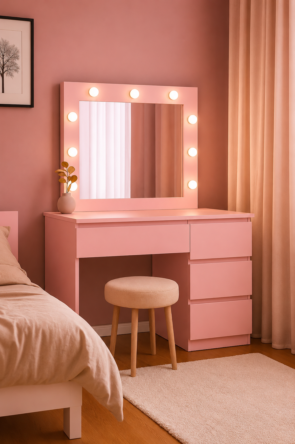 Florence LED Dressing Table