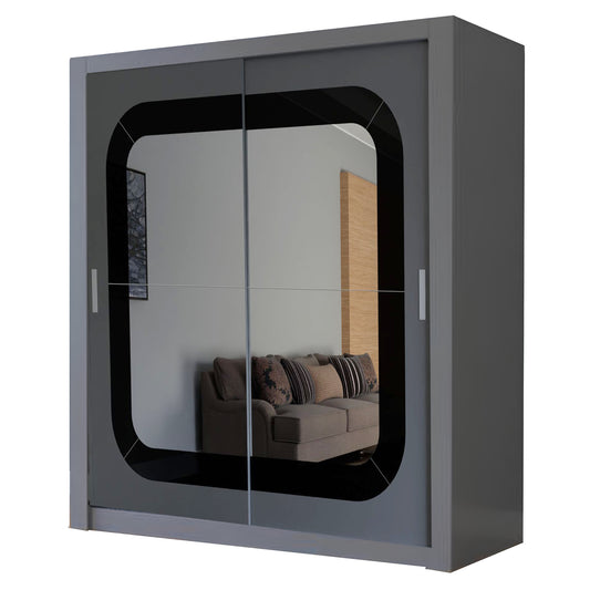 Dallas 180cm Sliding Door Wardrobe