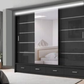 Florence 256cm High Gloss Wardrobe