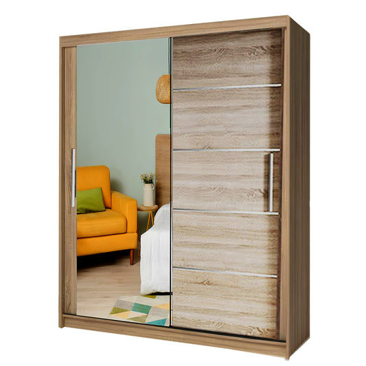 Lyon 150cm Sliding Door Wardrobe