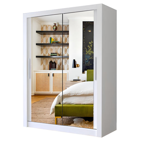 Milan 120cm Sliding Door Wardrobes