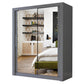 Milan 150cm Sliding Door Wardrobe