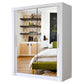 Milan 150cm Sliding Door Wardrobe