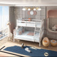 Modern Trio Wooden Bunk Bed with Triple Sleeping Space