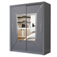 Venice 180cm Center Mirror Sliding Door Wardrobe.