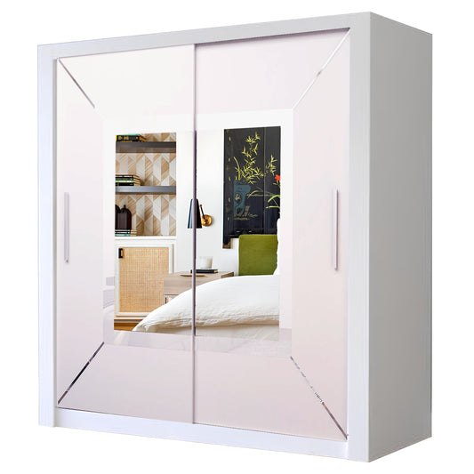 Venice 203cm Sliding Door Wardrobe