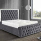 Modern King Size Bed Frame with Durable Construction