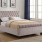 Modern King Size Bed Frame with Durable Construction