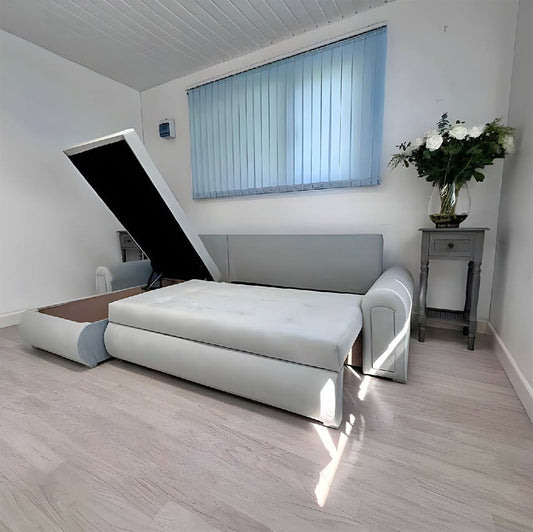 Berlin Sofa Bed with Pull-Out Sleeper and Storage