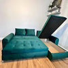 Berlin Sofa Bed with Pull-Out Sleeper and Storage