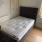 Modern L-Shaped Single Frame Sofa Bed with Adjustable Headrests