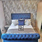 Modern L-Shaped Single Frame Sofa Bed with Adjustable Headrests