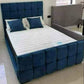 Modern L-Shaped Single Frame Sofa Bed with Adjustable Headrests