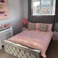 Modern L-Shaped Single Frame Sofa Bed with Adjustable Headrests