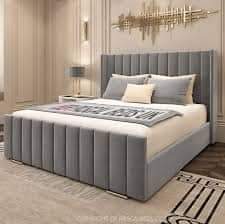 Modern King Size Bed Frame with Durable Construction