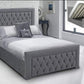Modern King Size Bed Frame with Durable Construction