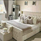 Modern King Size Bed Frame with Durable Construction