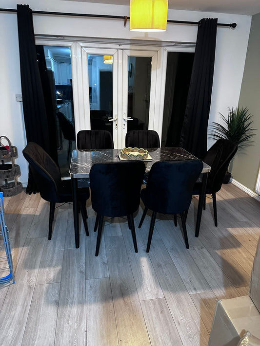 Ceramic Dinning Table Set